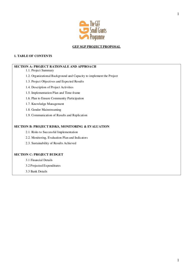 Project activities in the GEF kindergarten: what is it for and what are its types Project activities in the GEF kindergarten: what is it for and what are its types